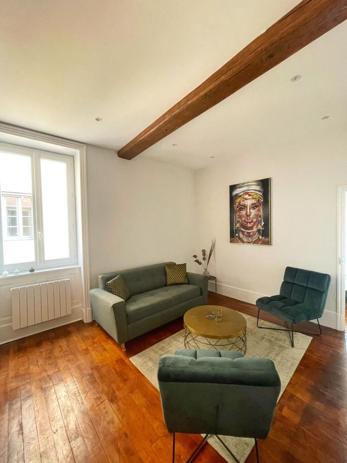 Center Macon Charmant Appartement Avec Vue Sur La Saone Eksteriør bilde
