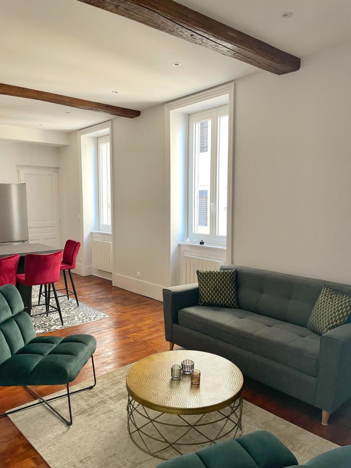 Center Macon Charmant Appartement Avec Vue Sur La Saone Eksteriør bilde