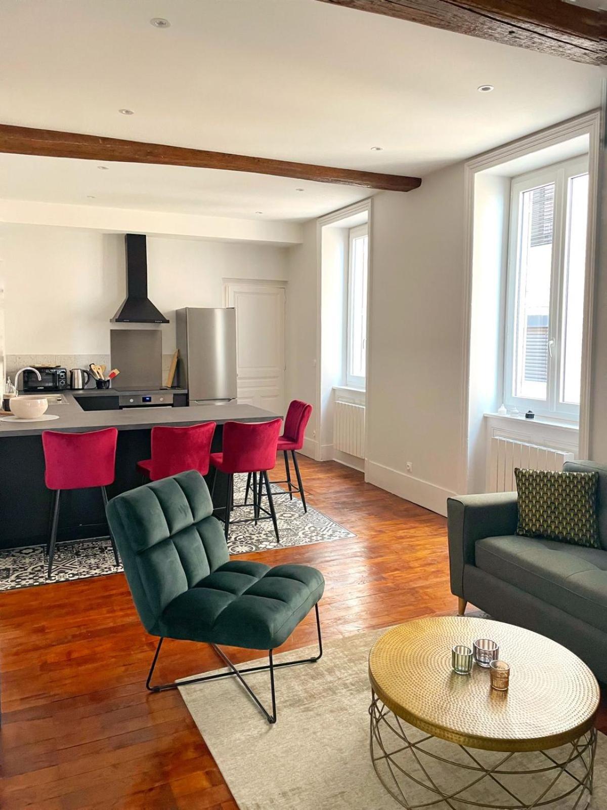 Center Macon Charmant Appartement Avec Vue Sur La Saone Eksteriør bilde